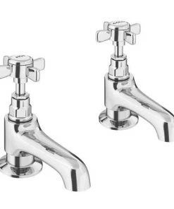 Regent Traditional Basin Taps - Chrome