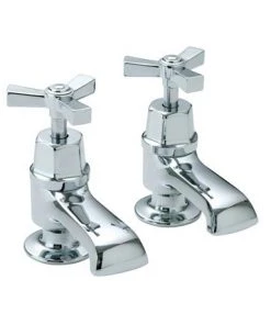 Heritage - Gracechurch Bath Pillar Taps - TGRDC01