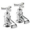 Heritage Gracechurch Mother of Pearl Bath Pillar Taps - TGRDMOP01