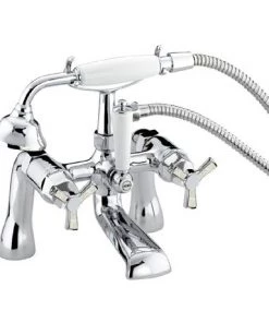 Heritage Gracechurch Mother of Pearl Bath Shower Mixer - TGRDMOP02