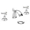 Heritage Gracechurch Mother of Pearl 3 Hole Basin Mixer with Pop-up Waste - TGRDMOP06 -Cheap Traditional Taps Store TGRDMOP06 P
