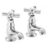 Heritage - Ryde Basin Pillar Taps - Chrome - TRHC00 -Cheap Traditional Taps Store TRHC00 PN