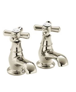 Heritage - Ryde Bath Pillar Taps - Vintage Gold - TRHG01
