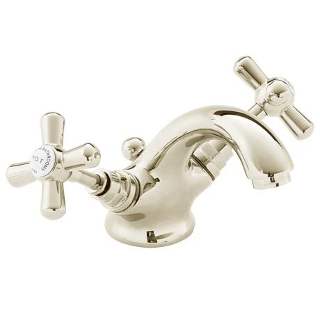 Heritage - Ryde Mono Basin Mixer with Pop-up Waste - Vintage Gold - TRHG04 3 Heritage - Ryde Mono Basin Mixer with Pop-up Waste - Vintage Gold - TRHG04