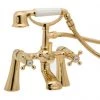 Deva Tudor Bath Shower Mixer - Gold - TUD03/501