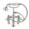 Silverdale Victorian Bath Shower Mixer Taps Chrome -Cheap Traditional Taps Store VCTBTBSDCHR m