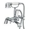 Victoria Traditional Bath Shower Mixer Tap with Handset -Cheap Traditional Taps Store VT05 np